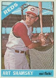 1966 Topps Baseball Cards      119     Art Shamsky